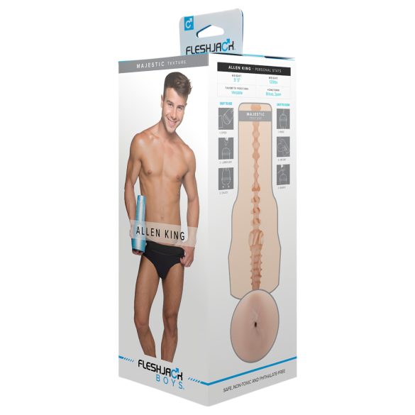 FleshJack - Masturbator realist pentru bărbați - anus Allen King