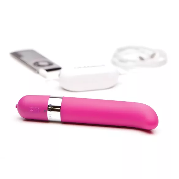 OhMiBod Freestyle G - vibrator pentru punctul G cu control radio și muzical (roz)