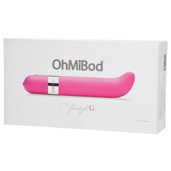 OhMiBod Freestyle G - vibrator pentru punctul G cu control radio și muzical (roz)
