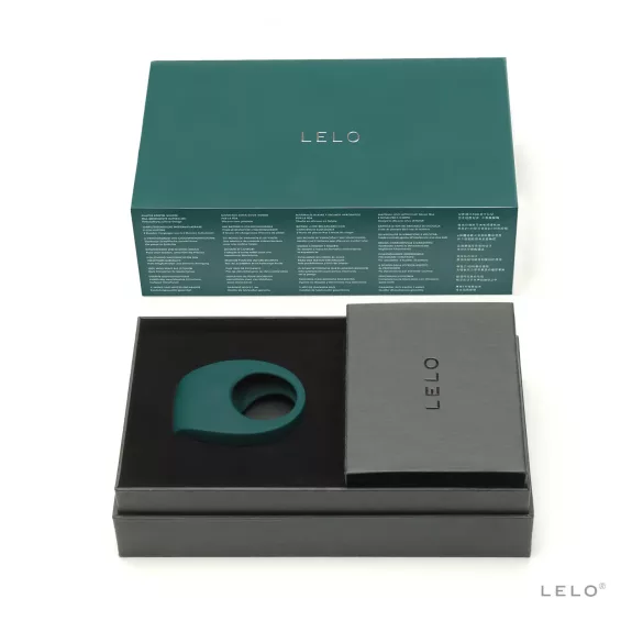 LELO Tor 2 - inel pentru penis cu vibrații, reîncărcabil - verde