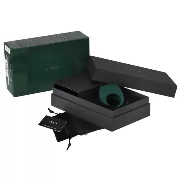 LELO Tor 2 - inel pentru penis cu vibrații, reîncărcabil - verde