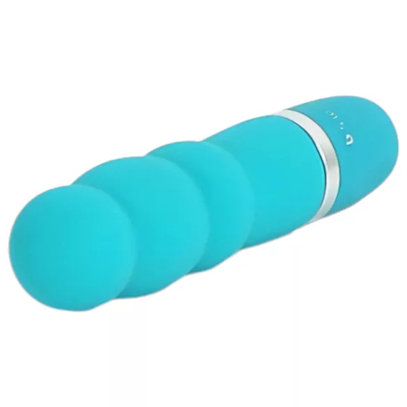 B SWISH Bcute Pearl - vibrator rezistent la apă cu perle - turcoaz