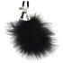 S&M - clips cu pene pentru sfârcuri (negru)