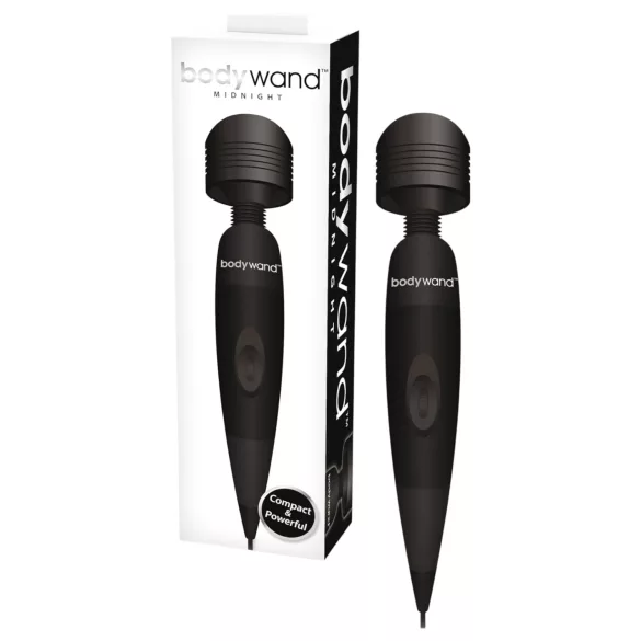 Bodywand - vibrator masaj alimentat la rețea (negru)