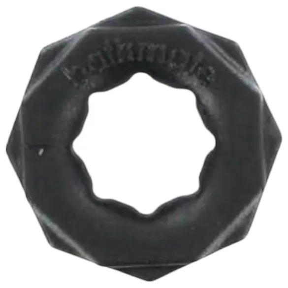 BathMate - inel pentru penis din silicon - negru - Spartan
