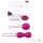 Nomi Tang Intimate - Set Vibrant cu 2 Bile Vaginale (Violet)