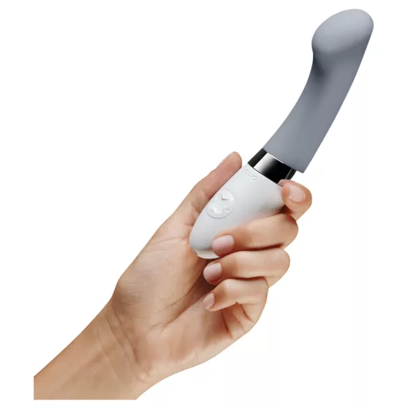 LELO Gigi 2 - vibrator pentru punctul G - silicon - gri