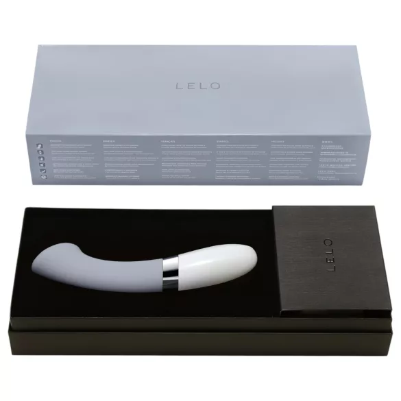 LELO Gigi 2 - vibrator pentru punctul G - silicon - gri