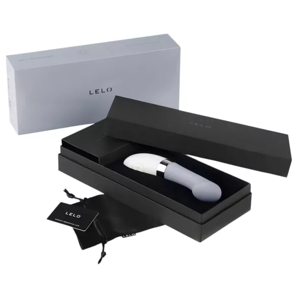 LELO Gigi 2 - vibrator pentru punctul G - silicon - gri