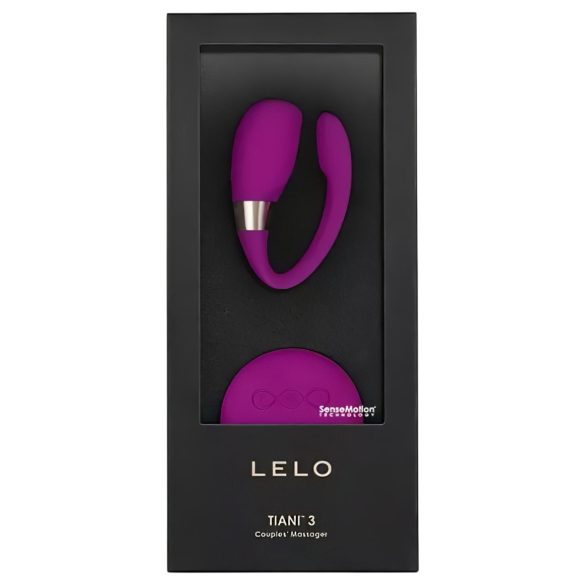 LELO Tiani 3 - vibrator cuplu din silicon (violet)