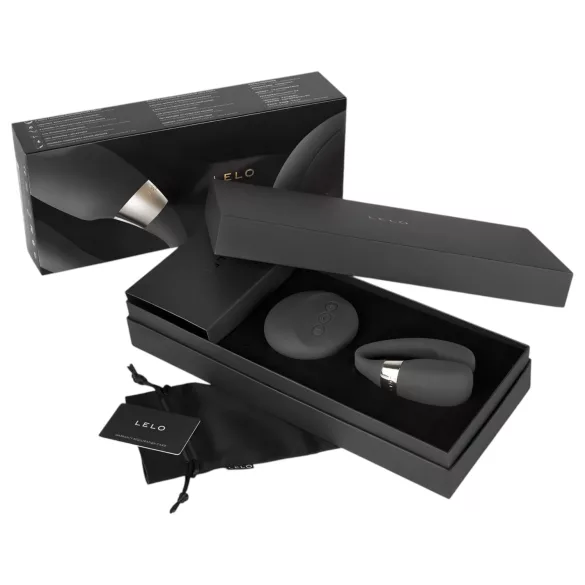 LELO Tiani 3 - vibrator pentru cupluri - silicon - negru