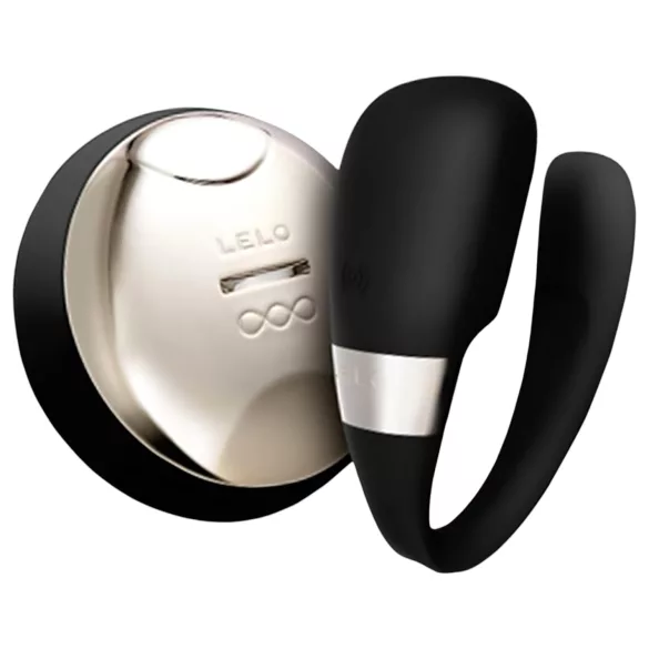 LELO Tiani 3 - vibrator pentru cupluri - silicon - negru