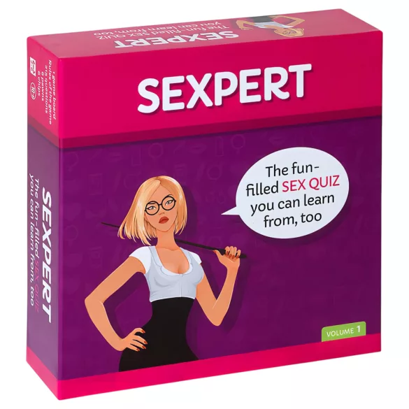 tease & please - Sexpert - joc de societate distractiv cu quizuri despre sex (în limba engleză)