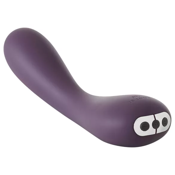 Je Joue Uma - vibrator pentru punctul G, rezistent la apă, reîncărcabil - mov