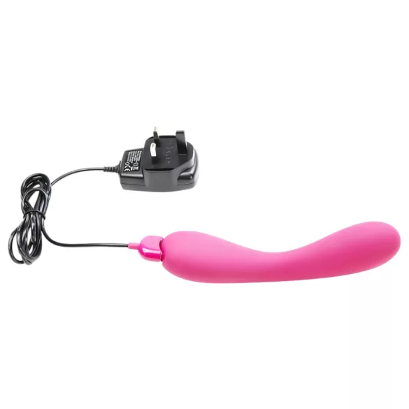 Je Joue Uma - vibrator pentru punctul G, reîncărcabil, waterproof - roz