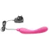 Je Joue Uma - vibrator pentru punctul G, reîncărcabil, waterproof - roz