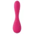 Je Joue Uma - vibrator pentru punctul G, reîncărcabil, waterproof - roz