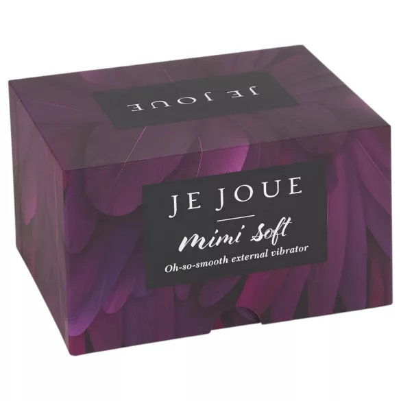 Je Joue Mimi Soft - vibrator clitoridian rezistent la apă (mov)