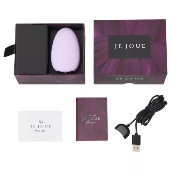 Je Joue Mimi Soft - vibrator clitoridian rezistent la apă (mov)