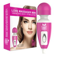 Love Wand - mini vibrator de masaj - compact - roz