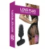 Love Plug - vibrator anal mini - silicon negru
