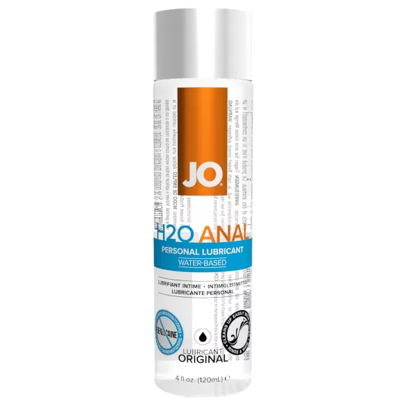 System JO - H2O Anal Original - lubrifiant anal pe bază de apă (120 ml)