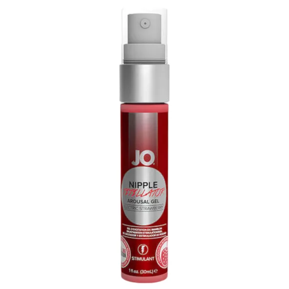 System JO - gel stimulare sfârcuri - aromă căpșuni - 30ml