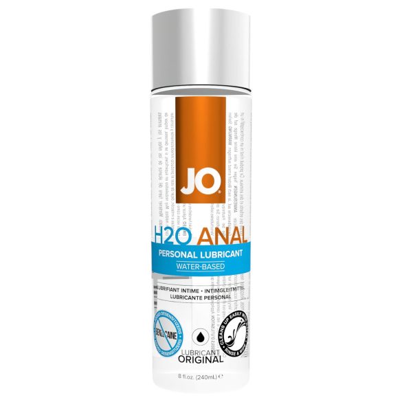 JO H2O Anal Original - lubrifiant anal pe bază de apă - 240ml