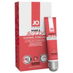   JO WARM & BUZZY - gel stimulator clitoris pentru femei (10ml)