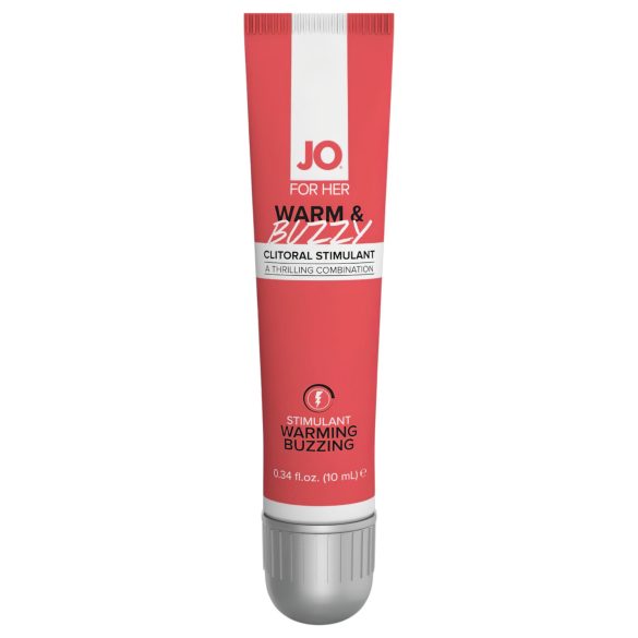 JO WARM & BUZZY - gel stimulare clitoris pentru femei - 10ml