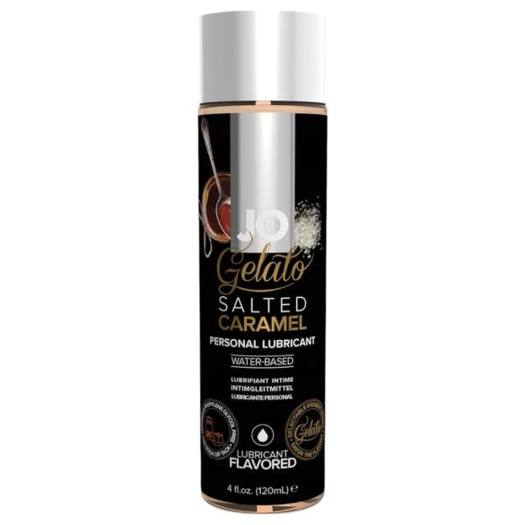 JO Gelato - lubrifiant pe bază de apă - caramel sărat - 120ml
