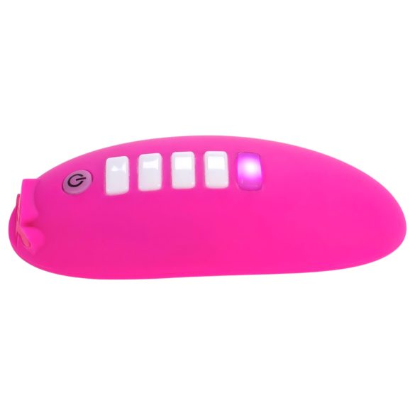 OHMIBOD Lightshow - vibrator inteligent pentru clitoris cu joc de lumini (roz)