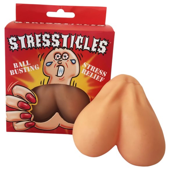 Stressticles - minge antistres - testicule (natur)