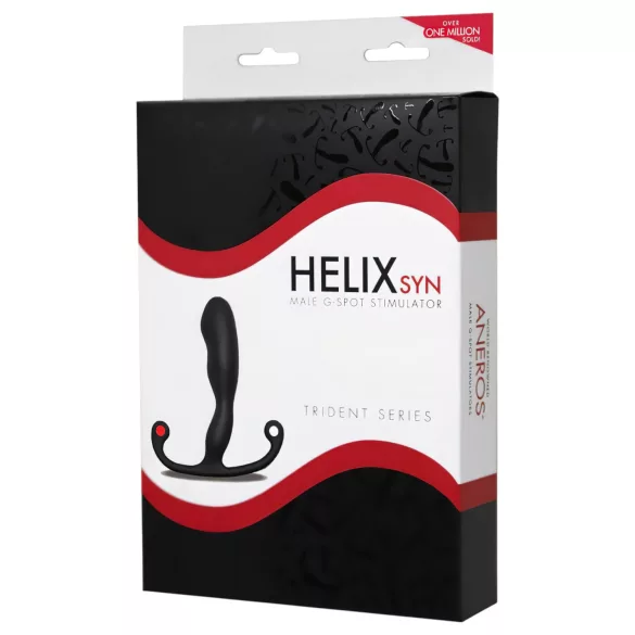 Aneros Trident Helix - dildo pentru prostată - negru