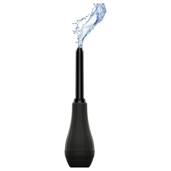 Perfect Fit Ergoflo Extra - irigator anal și intim (negru)