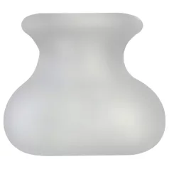   Perfect Fit Bull Bag XL - sac testicular și extensie - silicon transparent