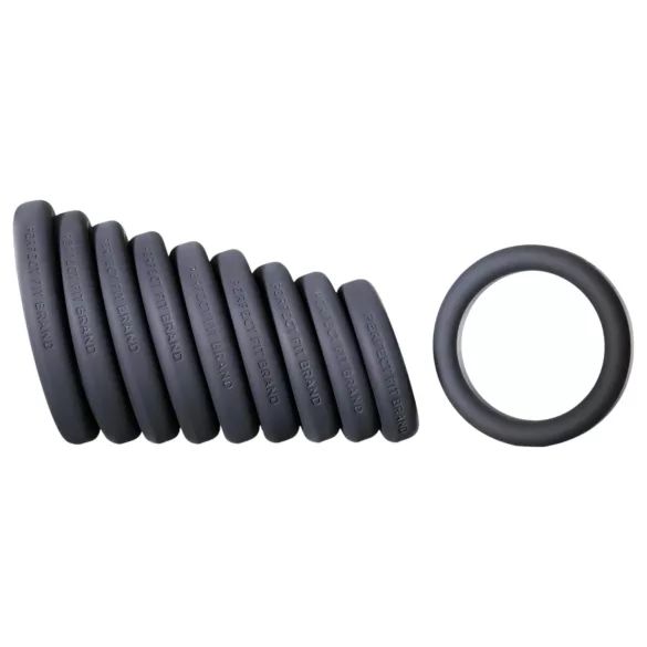 Perfect Fit - Play Zone - set de inele și întinzător pentru penis (9 piese)