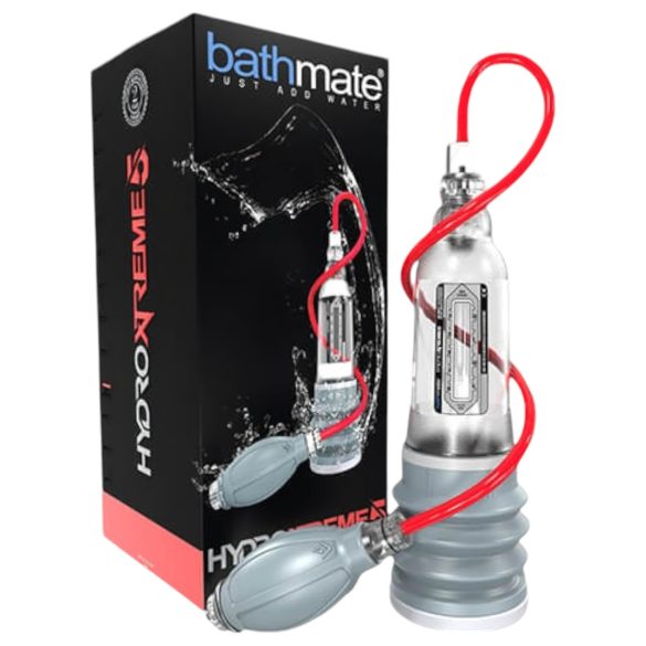 BathMate Xtreme Hydromax 5 - Set hidropompa (transparent)