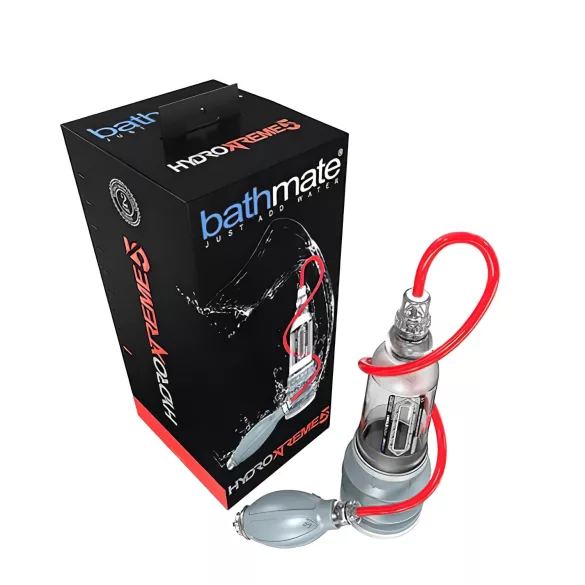 BathMate - pompă pentru penis - set complet - transparent