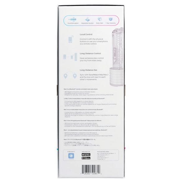 LOVENSE Max 2 - masturbator inteligent (alb)