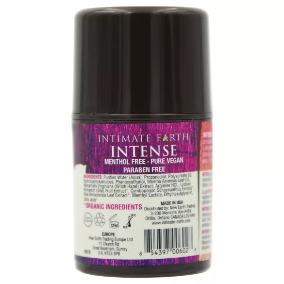 Intimate Earth Intense - ser intensificator pentru clitoris pentru femei (30 ml)