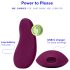 Dame Pom - vibrator clitoridian cu acumulator (mov)
