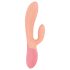 Rianne Essential Xena - vibrator cu încălzire, reîncărcabil (piersică-coral)