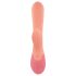 Rianne Essential Xena - vibrator cu încălzire, reîncărcabil (piersică-coral)