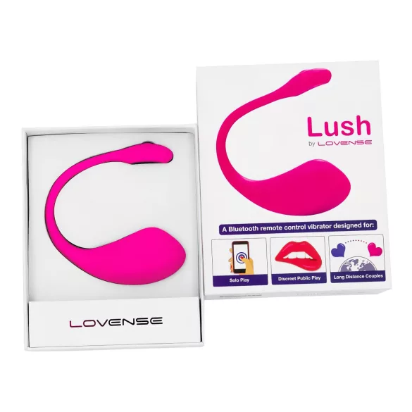 LOVENSE Lush 2 - ou vibrator inteligent (roz)