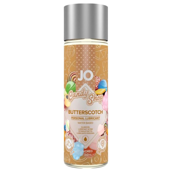 System JO Butterscotch - lubrifiant pe bază de apă - caramel (60ml)