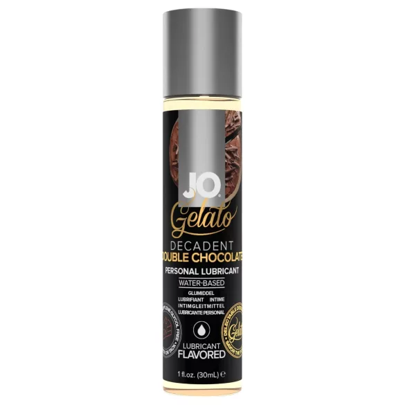 System JO - Gelato dublu ciocolată - lubrifiant comestibil, pe bază de apă (30 ml)