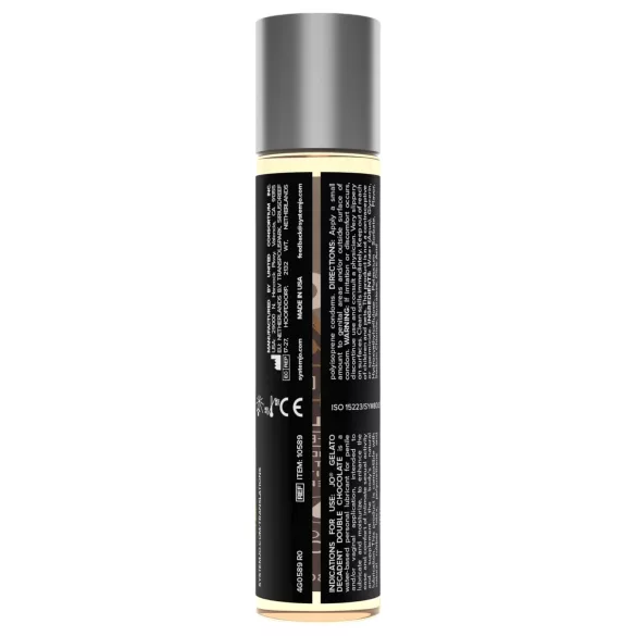 System JO - Gelato dublu ciocolată - lubrifiant comestibil, pe bază de apă (30 ml)