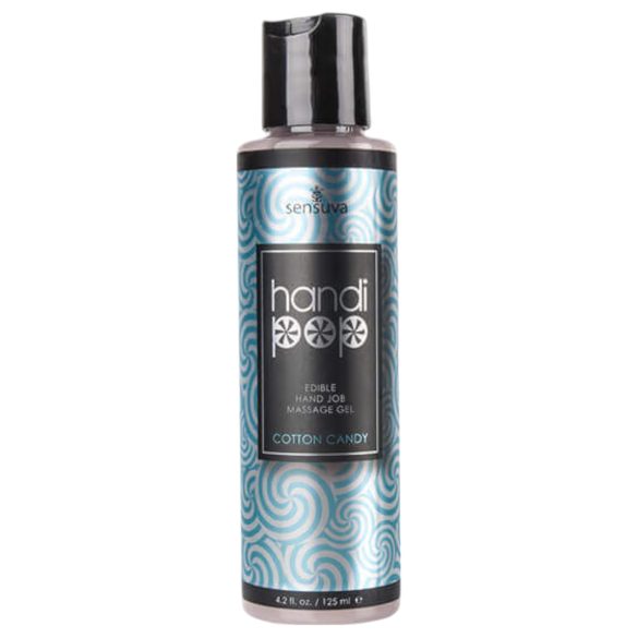 Sensuva - cremă de masaj bărbați - vată de zahăr (125 ml)