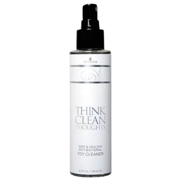 Sensuva Think Clean - spray de curățare a dispozitivelor cu efect dezinfectant (125 ml)
